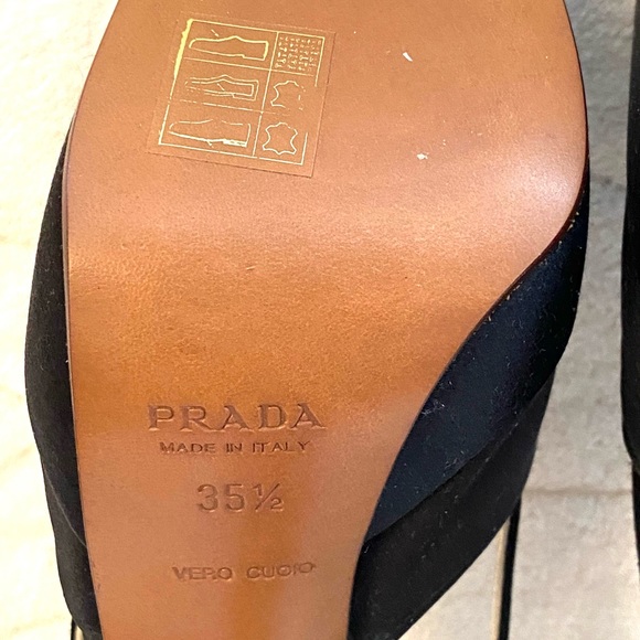 PRADA SILK SANDALS - Picture 9 of 11